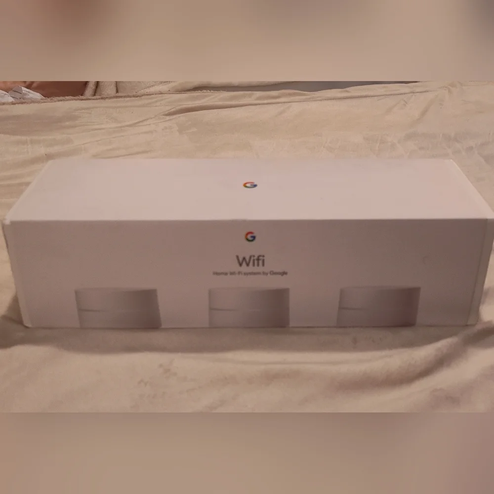Google Home Wi-Fi System (Opened But Not Used)